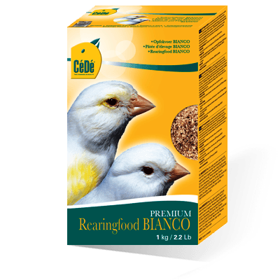 Cede Bianco - 1KG - egg food for white birds, no color - Canary Breeding Supplies