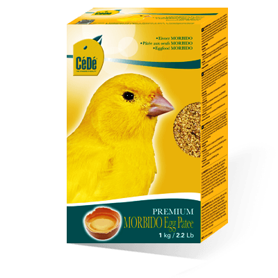 Cede Morbido - 1KG - egg food for canaries 9.8% raw fat - Canary Breeding Supplies - Soft food - Canary Supplies