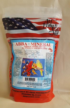 ABBA Mineral Grit - 2lb Bag suitable for all birds - Calcium supplement
